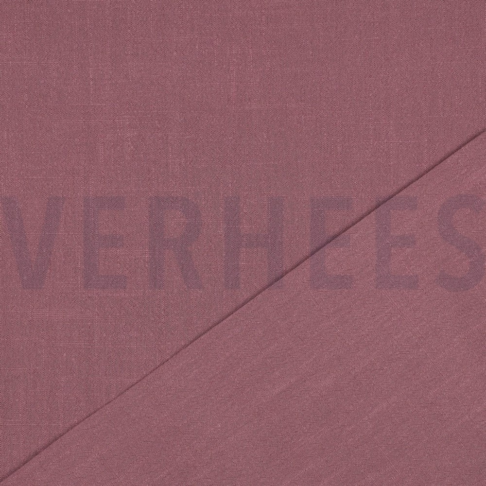 LINNEN VISCOSE GEWASSEN MAUVE #7