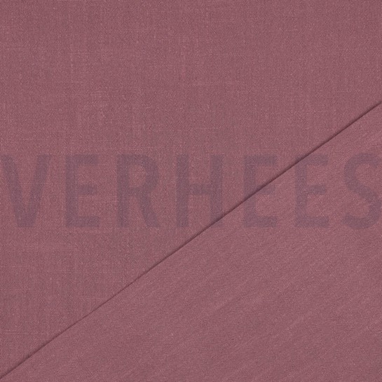 LEINEN VISKOSE GEWASCHEN MAUVE #7