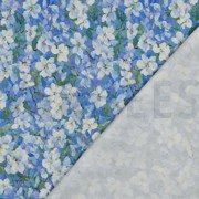 VISCOSE ROSELLA STRETCH DIGITAAL BLOEMEN LAVENDEL (thumbnail) #4