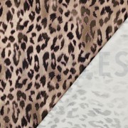 VISCOSE ROSELLA STRETCH DIGITAL PEAU ANIMALE SABLE (thumbnail) #4