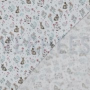 MUSSELIN GOTS DIGITAL WALDTIERE WEISS (thumbnail) #4