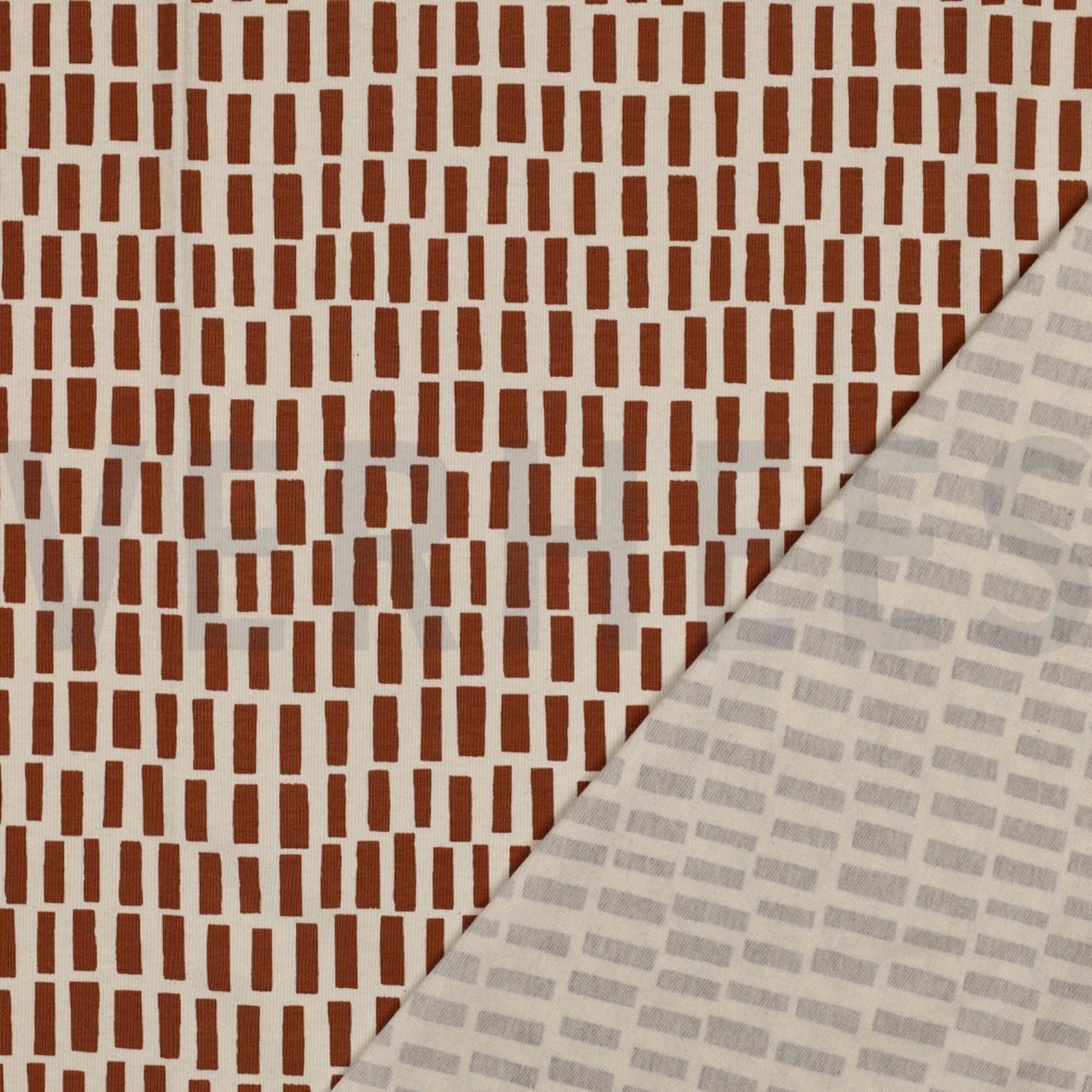 JERSEY GOTS NATURAL STREIFEN NATUR (high resolution) #4