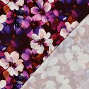 PUNTA DI ROMA DIGITAL BLUMEN BORDEAUXROT (thumbnail) #4