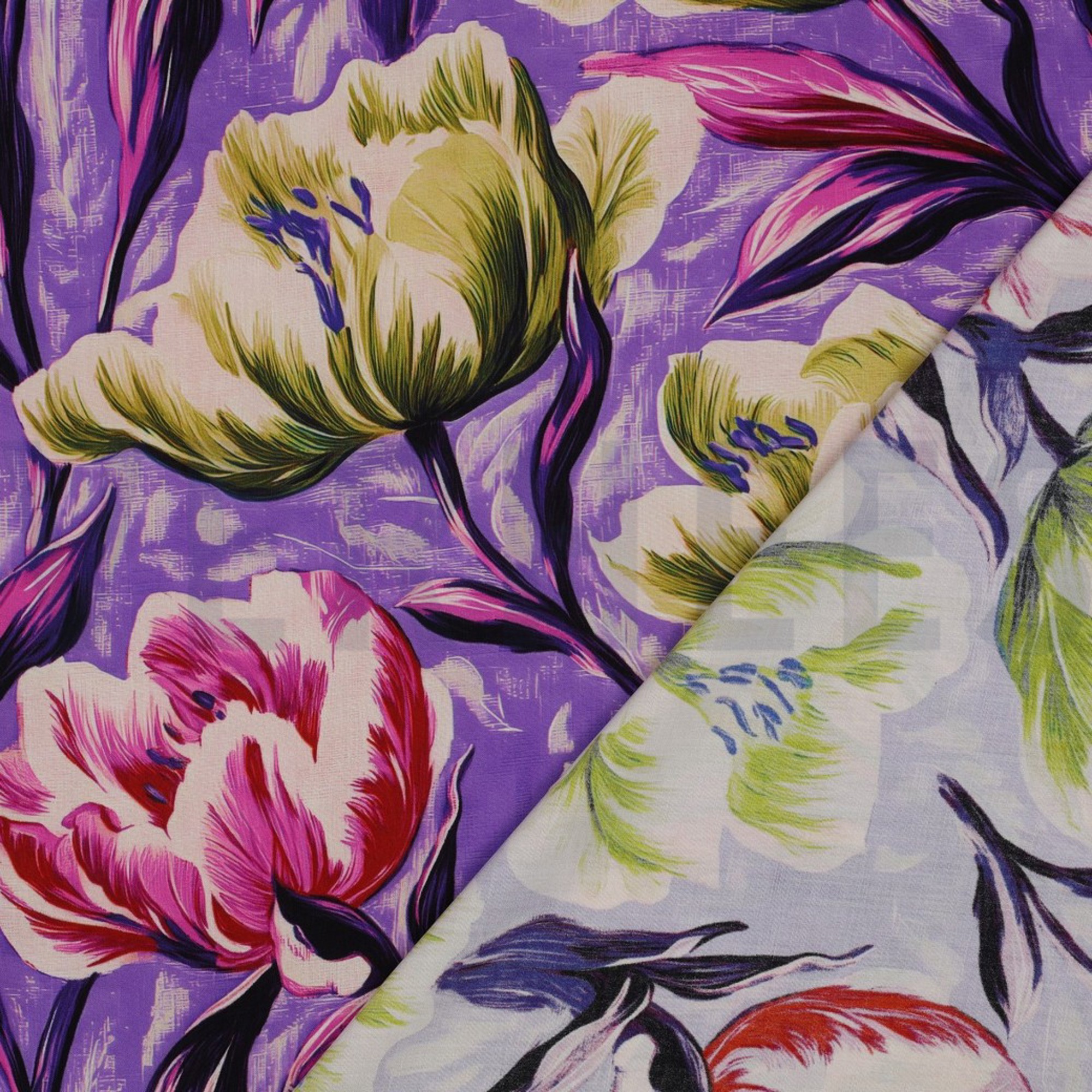 LENZING™ ECOVERO™ DIGITAL FLOWERS PURPLE (high resolution) #4