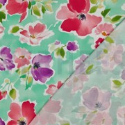 LENZING™ ECOVERO™ DIGITAL BLUMEN GRÜN (thumbnail) #4