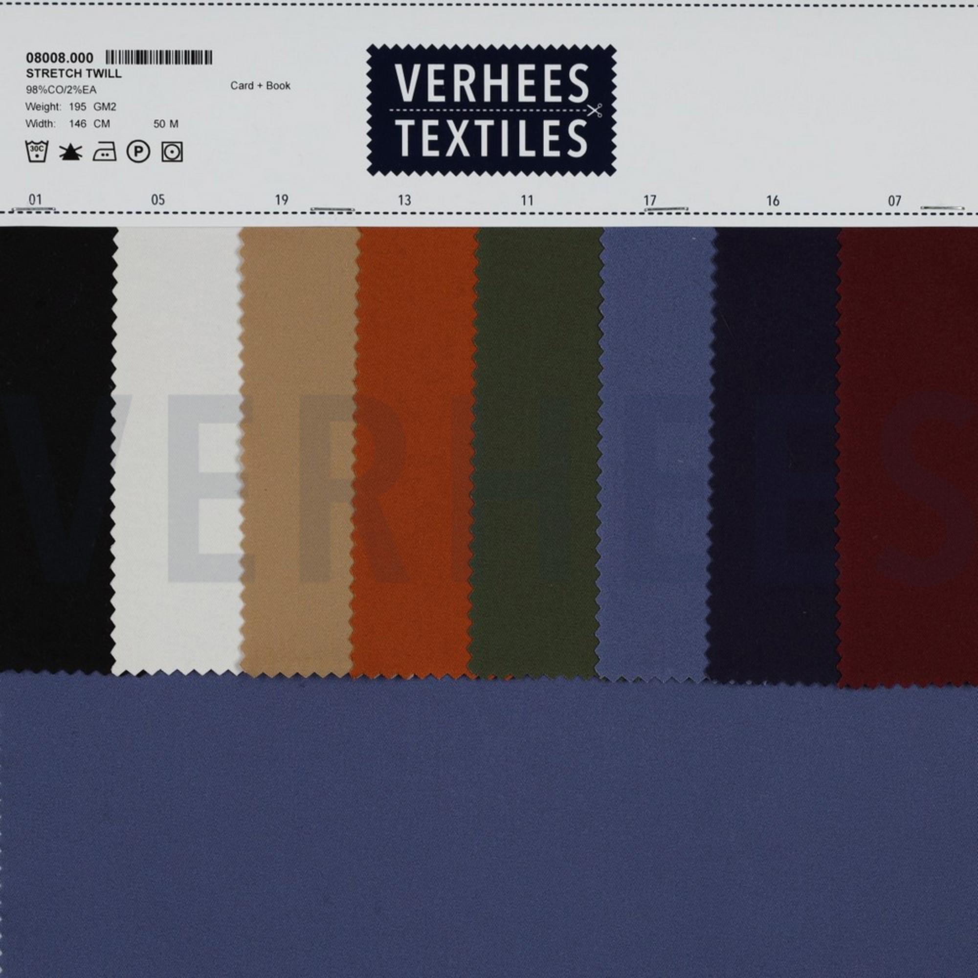 STRETCH TWILL OKER (high resolution) #4