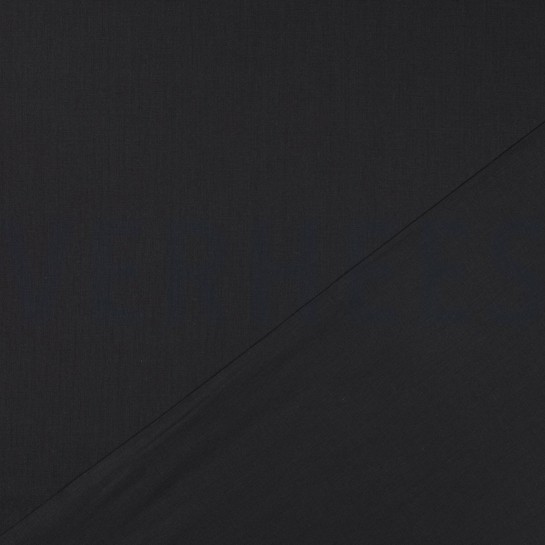 KATOENEN POPLIN GOTS ZWART #7