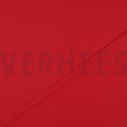 KATOENEN POPLIN GOTS DONKERROOD (thumbnail) #4