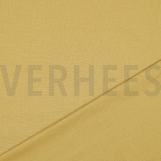 BAUMWOLLE POPELINE GOTS BANANENGELB #7