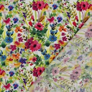VISKOSE RADIANCE DIGITAL BLUMEN MEHRFARBIG (thumbnail) #4