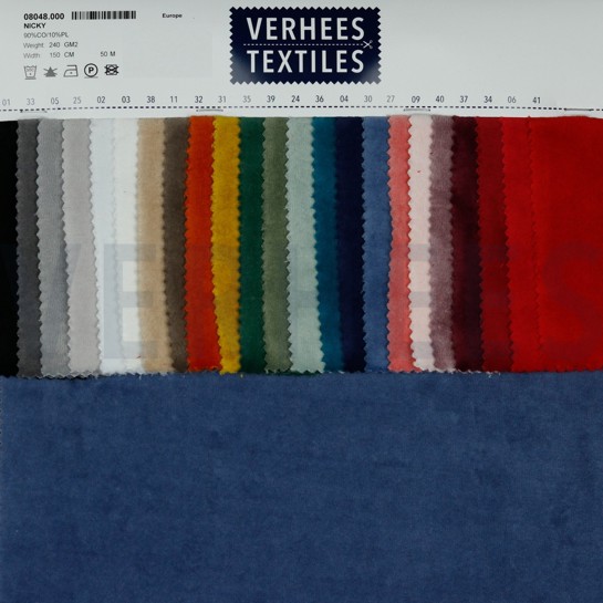 NICKY VELOURS LIGHT GREY #7