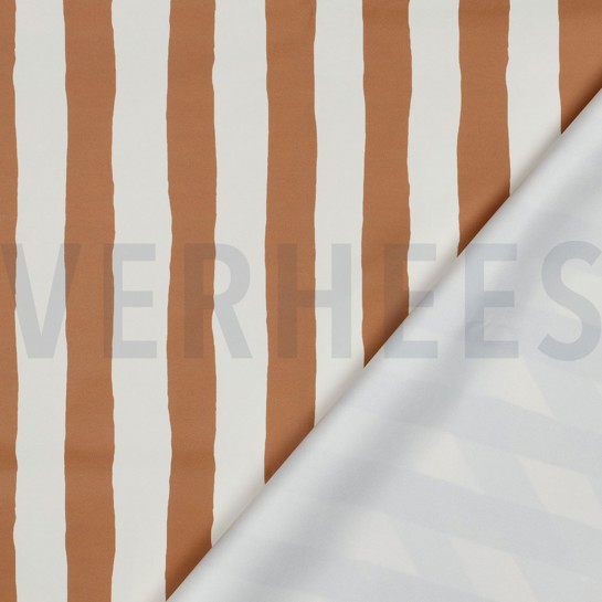 RAINCOAT STRIPES CAMEL #7