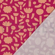 JERSEY GOTS BLUMEN JENNIFER BOURON FUCHSIA (thumbnail) #4