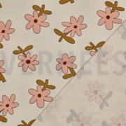 JERSEY GOTS BLUMEN JENNIFER BOURON NATUR (thumbnail) #4