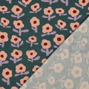 RIPPJERSEY GOTS BLUMEN JENNIFER BOURON GRÜN (thumbnail) #4