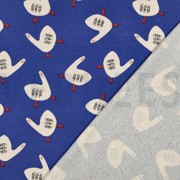 RIPPJERSEY GOTS GÄNSE JENNIFER BOURON BLAU (thumbnail) #4