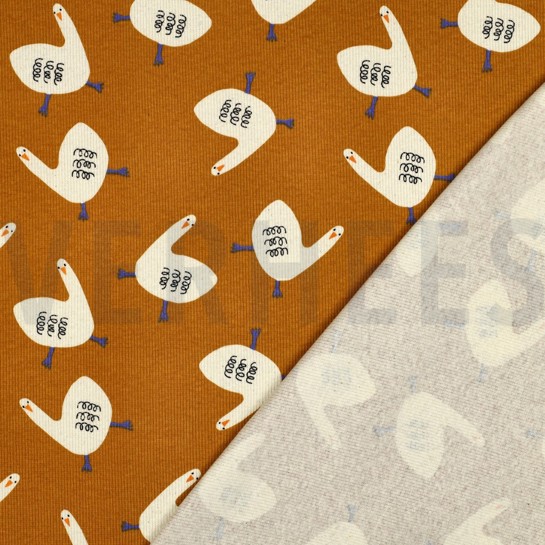 RIPPJERSEY GOTS GÄNSE JENNIFER BOURON OCKER #7