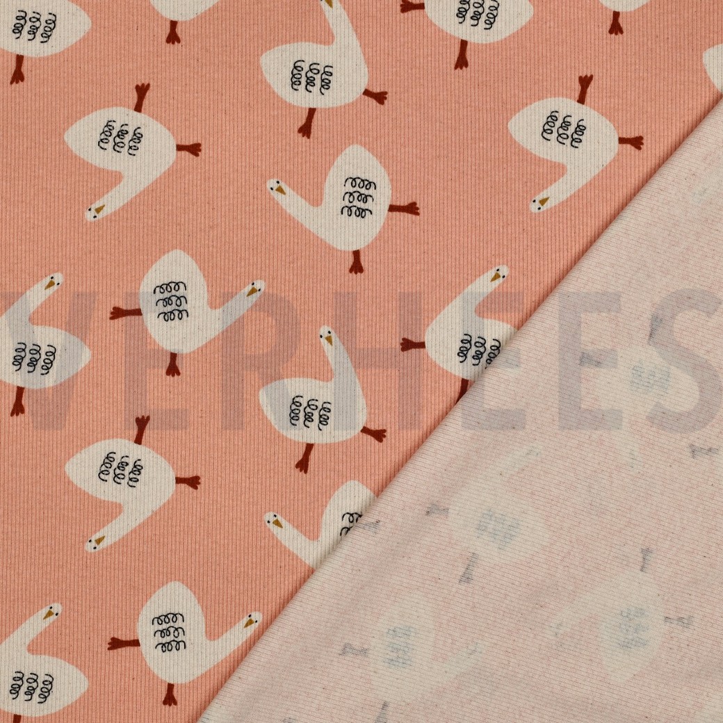 JERSEY CÔTELÉ GOTS OIES JENNIFER BOURON ROSE #7