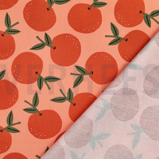 TOILE DÉCORATION FRUIT PÊCHE #7