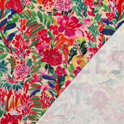 VISCOSE JERSEY DIGITAL FLOWERS PINK (thumbnail) #4