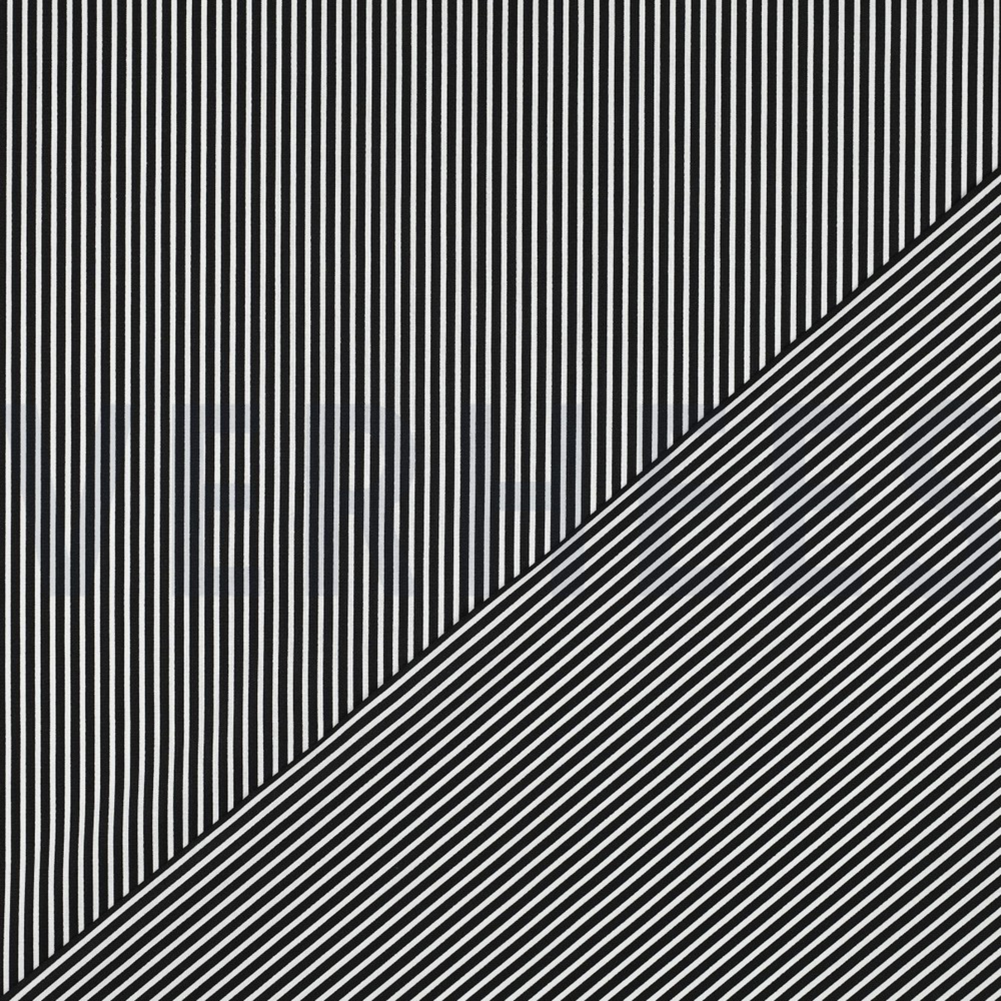 POPLIN STRIPES BLACK (high resolution) #4