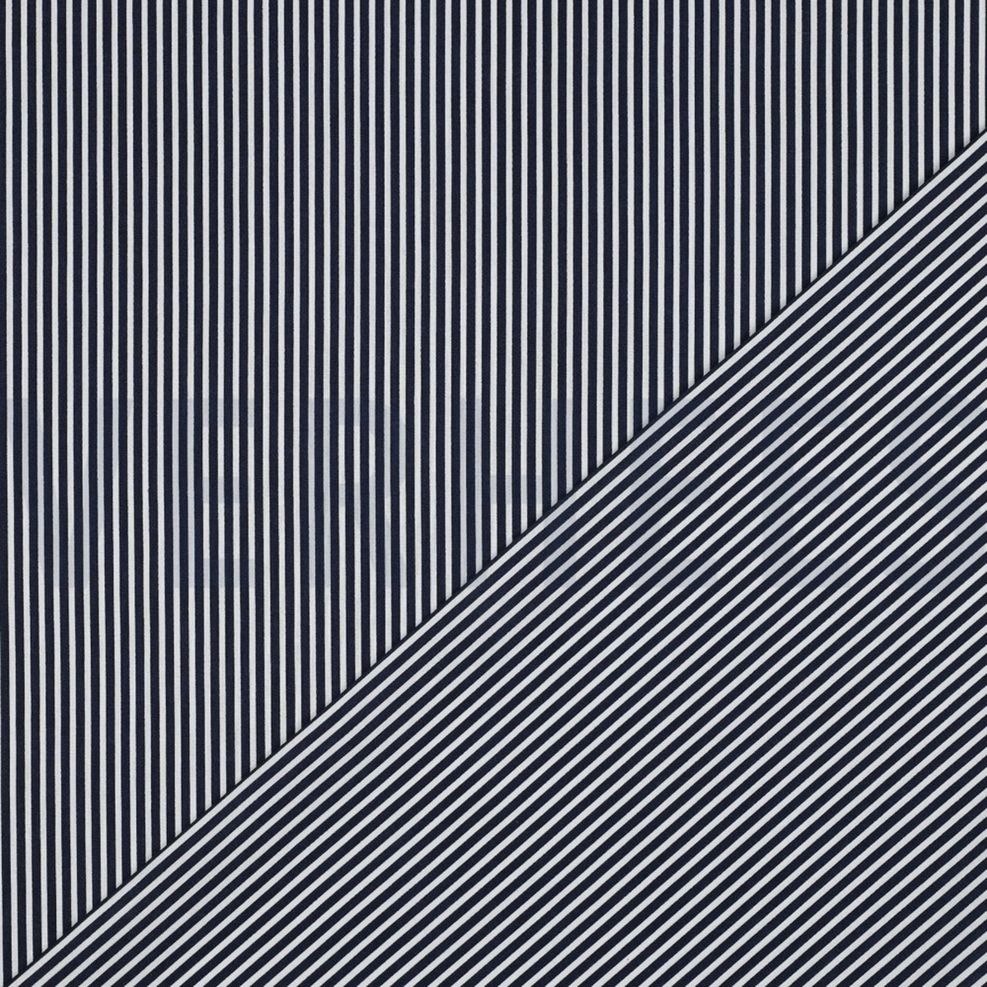 POPLIN STRIPES NAVY (high resolution) #4