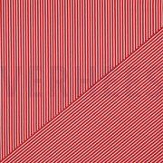 POPELINE DE COTON RAYURE ROUGE (thumbnail) #4