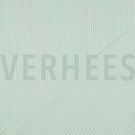 POPLIN STRIPES MINT #7