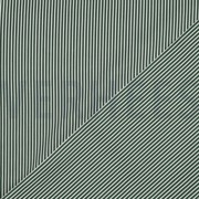 BAUMWOLLE POPELINE STREIFEN DUNKELGRÜN (thumbnail) #4
