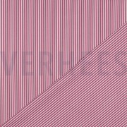 BAUMWOLLE POPELINE STREIFEN MAUVE (thumbnail) #4
