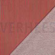 BAUMWOLLE POPELINE STREIFEN TERRACOTTA (thumbnail) #4