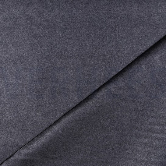 KUNSTLEDER MARINEBLAU METALLIC #7