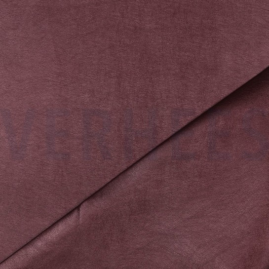 KUNSTLEDER BEERENROT METALLIC #7