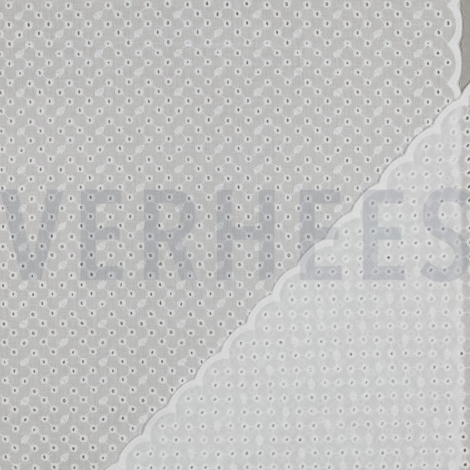 KATOEN EMBROIDERY TWEE-ZIJDIGE GOLFRAND WIT (high resolution) #4