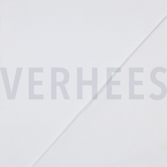 RIPPENBÜNDCHEN GOTS WEISS #7