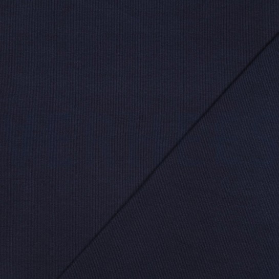 RIB BOORDSTOF GOTS MARINEBLAUW #7