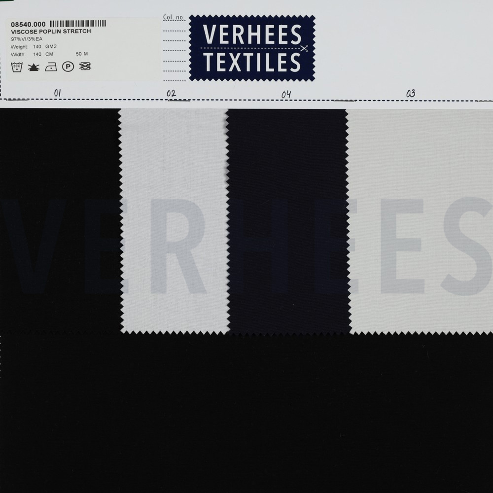 VISCOSE STRETCH MARINEBLAUW (high resolution) #4