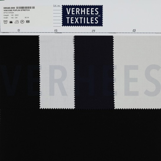 VISCOSE STRETCH MARINEBLAUW #7