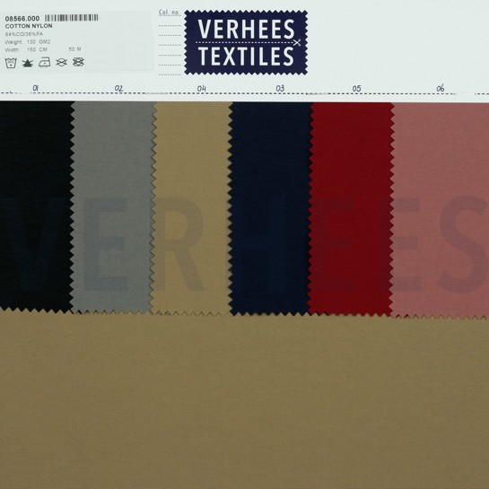 BAUMWOLLE NYLON WEINROT #7