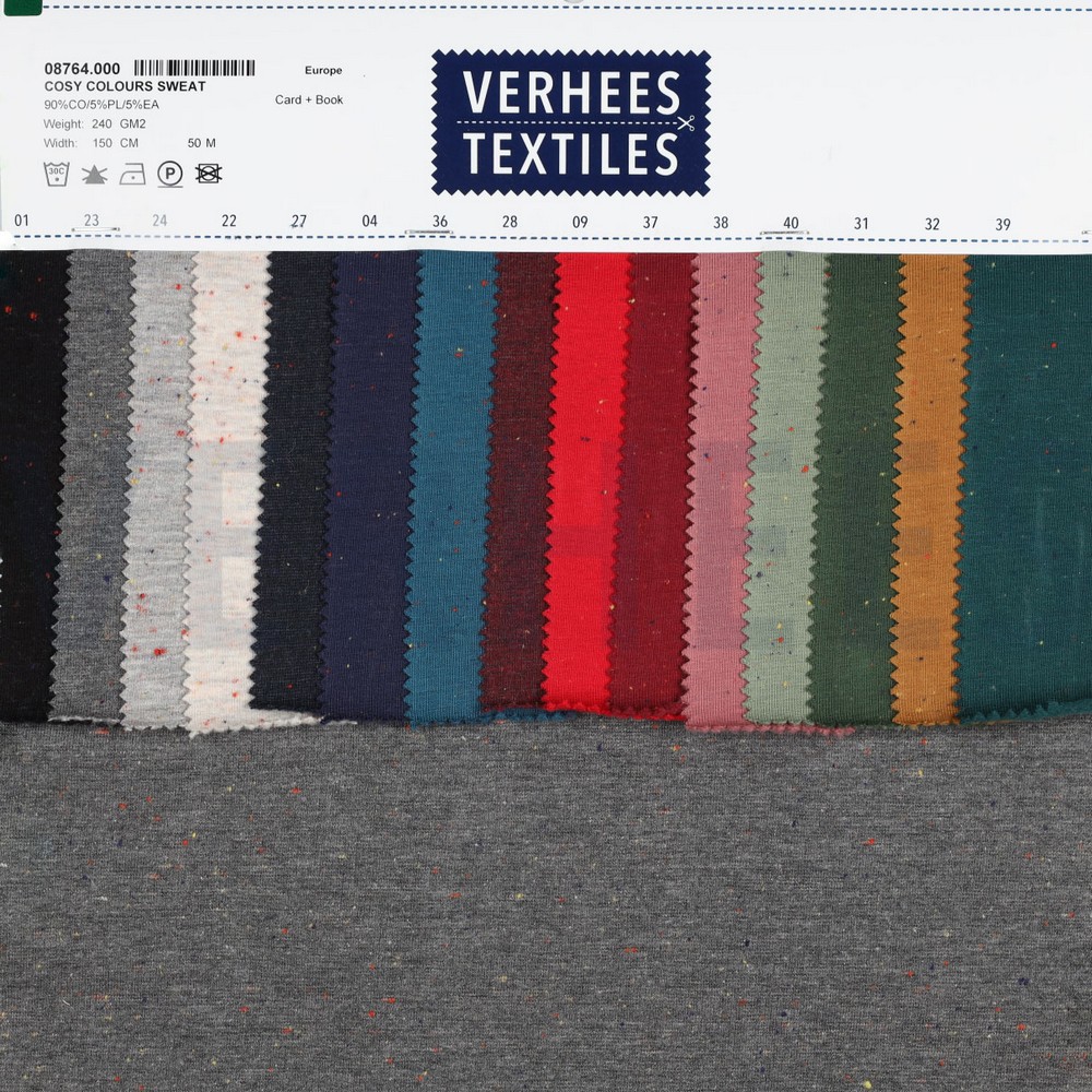 COSY COLOURS SWEAT OKER #7