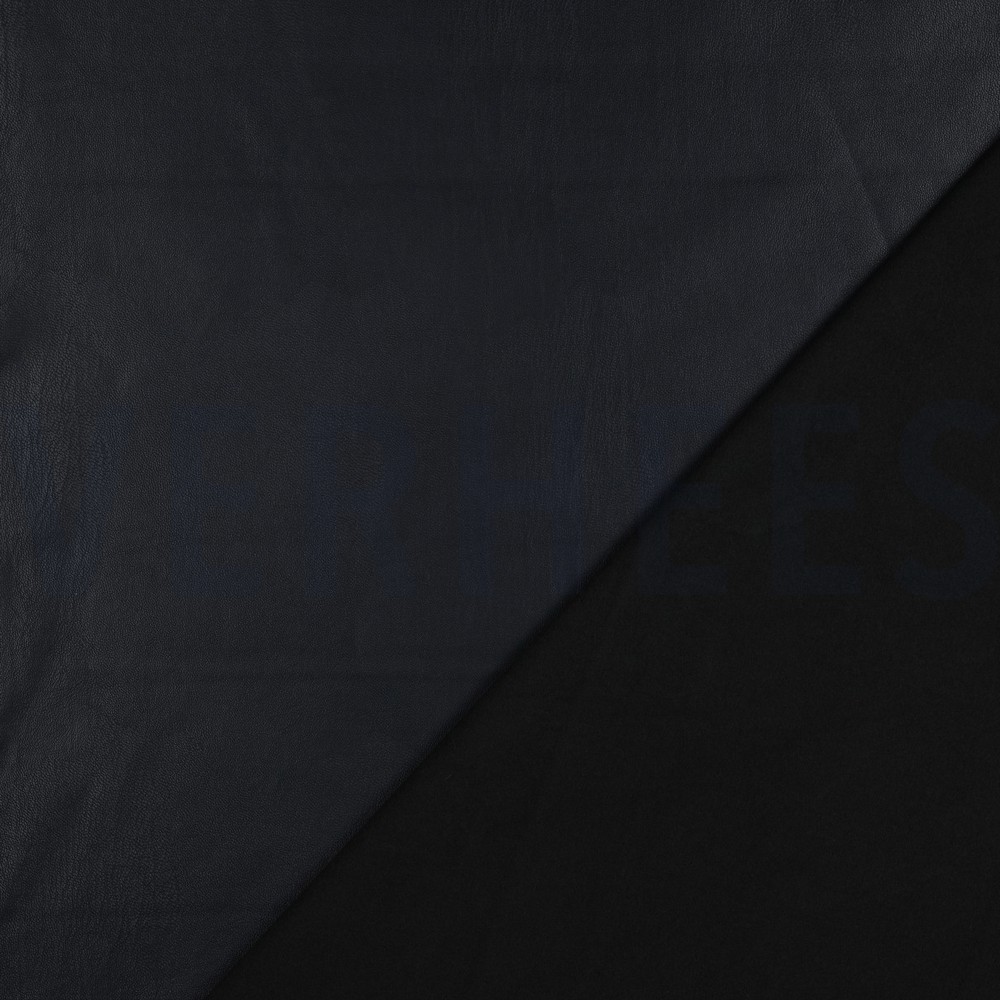 FAUX LEATHER SOFT STRETCH NAVY #7