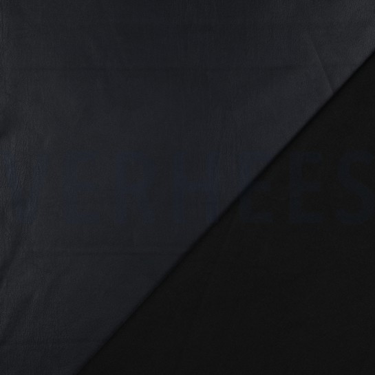 IMITATIELEER ZACHT STRETCH MARINEBLAUW #7