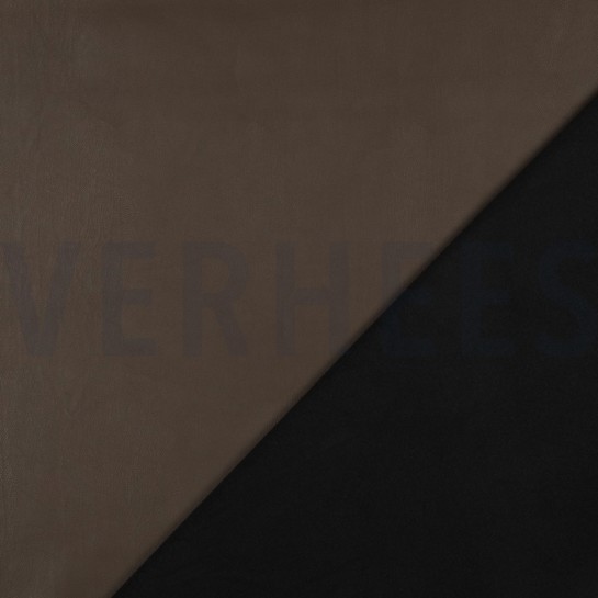 KUNSTLEDER WEICH STRETCH TAUPE #7