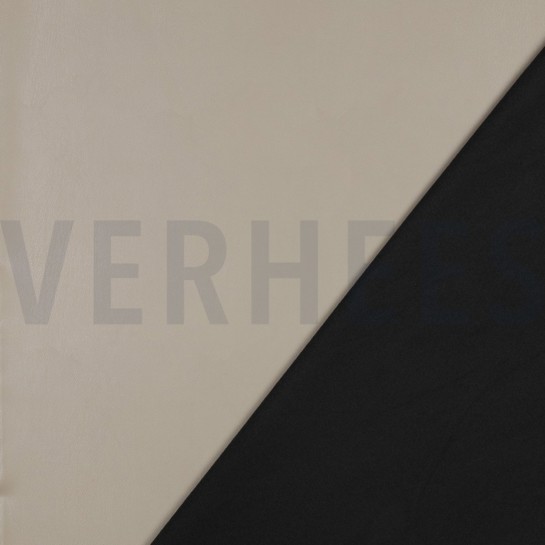 KUNSTLEDER WEICH STRETCH SAND #7