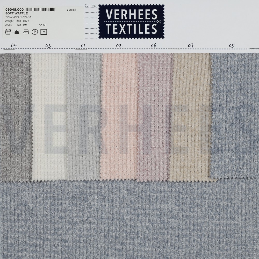 SOFT WAFFLE LIGHT GREY #7