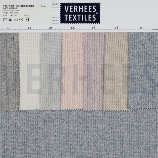 SOFT WAFFLE HELLGRAU #7