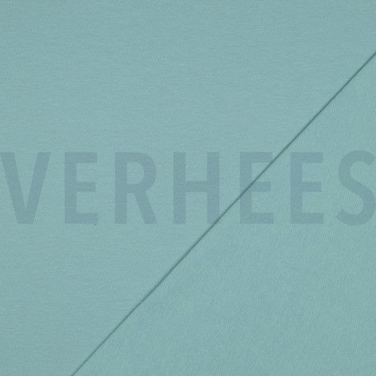 FRENCH TERRY GOTS DUNKEL AQUA #7