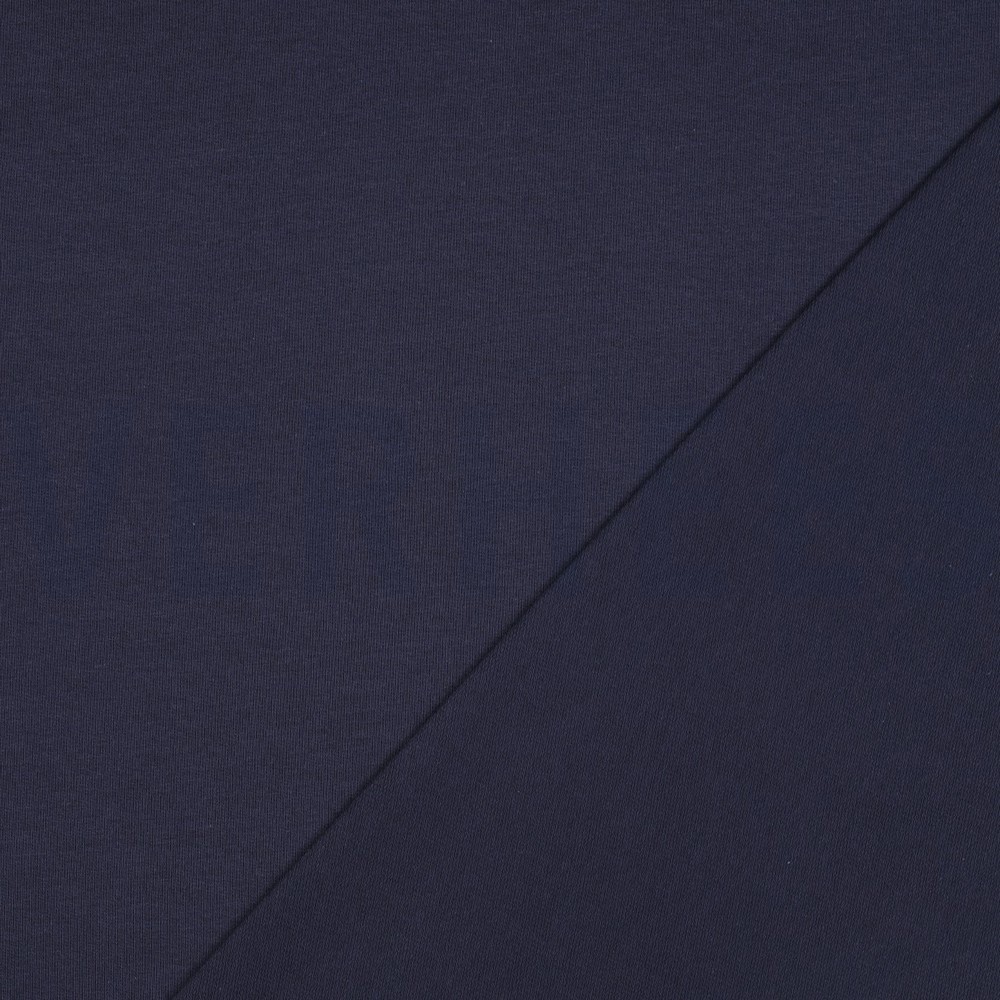 FRENCH TERRY GOTS MARINEBLAUW #7