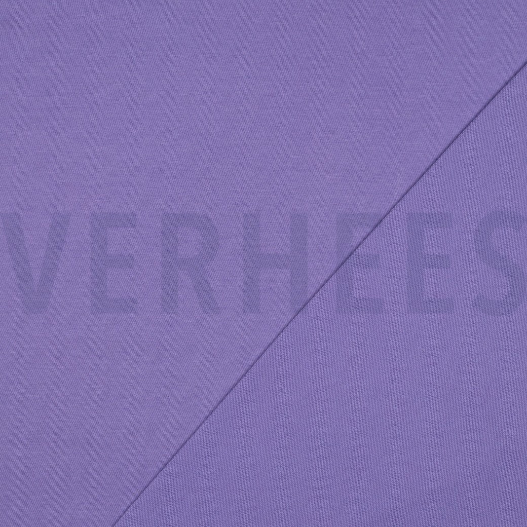 FRENCH TERRY GOTS DARK LAVENDER #7