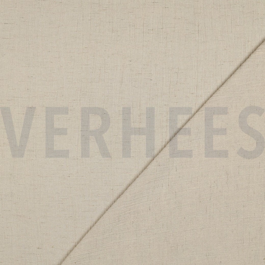 LEINEN VISKOSE CRINKLE BEIGE #7